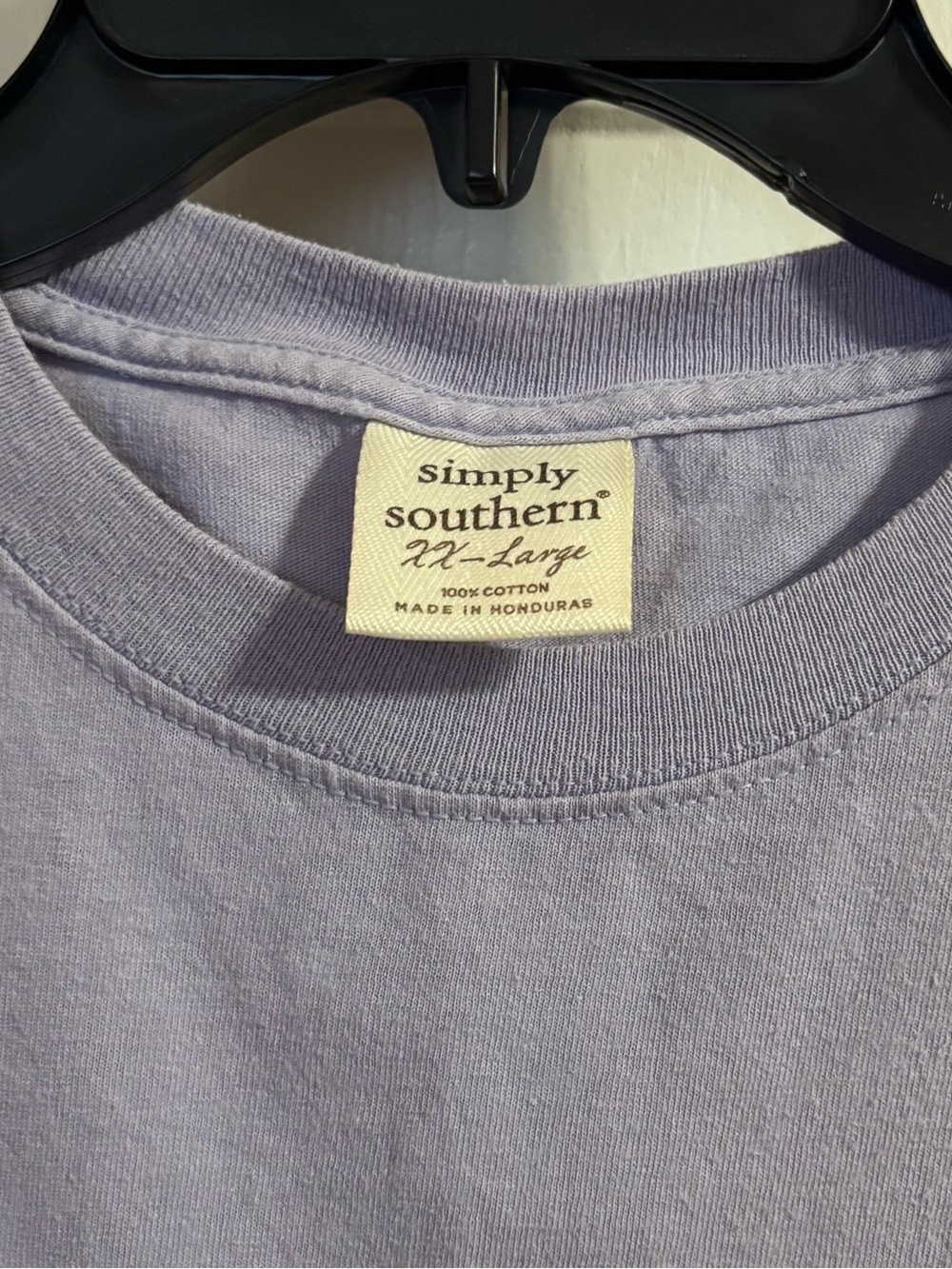 Simply Southern Lavender Tee - Picture 2 of 2